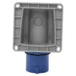 P17 WTYCZKA ODBIORNIKOWA 16 A/230 V/2P+Z IP44