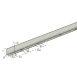 PRZEGRODA DO KORYT 100 MM, I316L - 3M