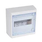 ROZDZIELNICA NEDBOX 1 X 8 DRZWI TRANSPARENTNE