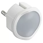 LAMPKA LED Z REGULACJĄ DO GNIAZD 2P+Z - BIAŁA