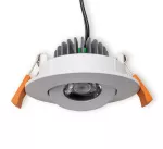 Oprawa Velox LED downlight Okrągła, ruchoma (ALS90NR/3K 4W/830 LED WH)