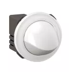 CELIANE 3 - MECHANIZM: LAMPKA TYPU SPOT OBRACANA Z PLAKIETKĄ 2,8 W - 80 LM - KOLOR: BIAŁY + CHROM