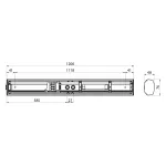 Ami (AL120L1200/DW IP44 LED 20W830/840)