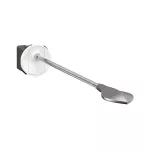 CELIANE 3 - MECHANIZM: LAMPKA LED DO CZYTANIA Z PLAKIETKĄ 3,3 W ALUMINIOWE RAMIĘ I KLOSZ - KOLOR: BIAŁY