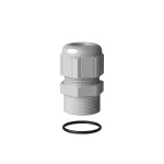 DŁAWIK PLASTIKOWY IP68 ISO25 RAL7035