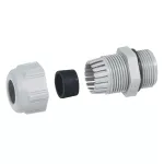 DŁAWIK PLASTIKOWY IP68 PG13 RAL7035