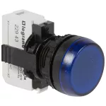 LAMPKA IP69 NIEBIESKA LED 230V AC