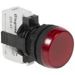 LAMPKA IP69 CZERWONA LED 230V AC
