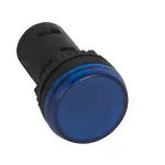 OSMOZ LAMPKA SYGNALIZACYJNA LED IP69, NIEBIESKA 230 V AC