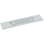 XL3 160 PŁYTA DŁAWICOWA IZOL. Z OSŁABIENIAMI 2 x Ф4 DO 32mm I 22 x Ф4 DO 20mm