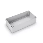 Podstawa obudowy Cubo O 200x400 mm, PC, gładkie boki, śruby montażowe