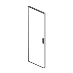DRZWI PROFILOWANE METALOWE 1800 X 725