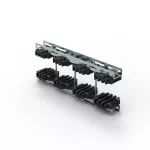 XL3S WSPORNIK IZOLACYJNY UZUPEŁNIAJĄCY SZYN CU 4000A ROZSTAW 125MM