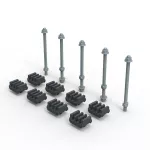 XL3S ZESTAW ADAPTERÓW DO SZYN CU 50-63X5MM