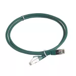 LCS KABEL KROSOWY KAT. 6A S/FTP 1M LS0H ZIELONY