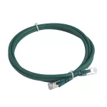 LCS KABEL KROSOWY KAT. 6A S/FTP 2M LS0H ZIELONY