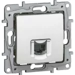 NILOE/NILOE SELECTION -GNIAZDO 1XRJ45 KAT. 6 STP BIAŁE