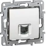 NILOE/NILOE SELECTION - GNIAZDO 1XRJ45 KAT. 6 UTP BIAŁE