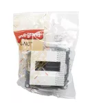SUNO - Gniazdo RJ45/kat 6 UTP, Biały