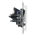 SUNO - Gniazdo RJ45/kat 6 UTP, Biały