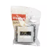 SUNO - Gniazdo 2XRJ45/kat 6 UTP, Biały