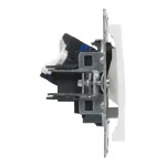 SUNO - Gniazdo 2XRJ45/kat 6 UTP, Biały