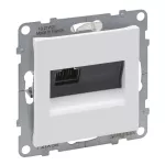 SUNO - Gniazdo RJ45/kat 6A STP, Biały