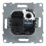 SUNO - Gniazdo RJ45/kat 6 UTP, Aluminium