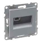 SUNO - Gniazdo RJ 11, Aluminium