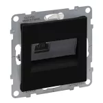 SUNO - Gniazdo RJ45/kat 6 STP, Czarny