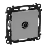 VALENA LIFE GNIAZDO TV KOŃCOWE ALUMINIUM