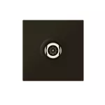 MOSAIC - Gniazdo TV Ø 9,52 mm "męskie" 2400 MHz - 2 modułowe - Antracyt