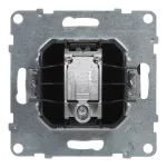 SUNO - Gniazdo TV typ "F" - końcowe - 1.5 dB, Biały