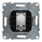 SUNO - Gniazdo TV typ "F" - końcowe - 1.5 dB, Aluminium