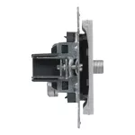 SUNO - Gniazdo TV typ "F" - końcowe - 1.5 dB, Aluminium