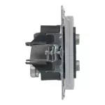 SUNO - Gniazdo TV-R-2xSAT - końcowe - 1.5 dB, Aluminium