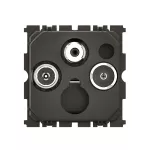 CELIANE 3 - MECHANIZM: GNIAZDO TV-R-SAT DAB+ DO INSTALACJI "GWIAZDA"
