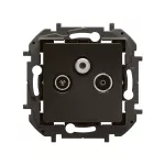 NOWE NILOE - GNIAZDO TV-RD-SAT ZAKOŃCZENIOWE 10 DB CZARNE