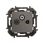 NOWE NILOE - GNIAZDO TV-RD-SAT KOŃCOWE TYPU GWIAZDA 1,5 DB STALOWE