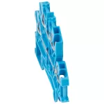 ZŁĄCZKA VIKING SPRĘŻYNOWA 2 TOR 2,5MM2 SZEROKOŚĆ 5 NIEBIESKA