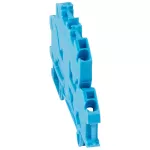 ZŁĄCZKA VIKING SPRĘŻYNOWA 2 TOROWA 4MM2 NIEBIESKA