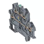 ZŁĄCZKA VIKING SPRĘŻYNOWA 2TOROWA Z DIODĄ 2,5MM2 SZEROKOŚĆ 5