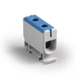 Zacisk uniwersalny Al/Cu 1-torowy 2,5 - 50 mm² - niebieski