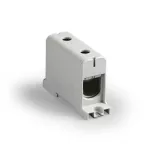 Zacisk uniwersalny Al/Cu 1-torowy 35 - 150 mm² - szary