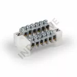 Szyny z zaciskami N, 450V/750V, Cu 2x(8x16mm²)