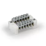 Szyny z zaciskami N, 450V/750V, Cu 2x(12x16mm²)