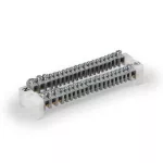 Szyny z zaciskami N, 450V/750V, Cu, N 4x16mm² + 16x6mm², PE 4x16mm² + 16x6mm²