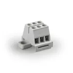 Złączka kompaktowa Cu 1,5 mm², 3-torowa z ochroną przewodu