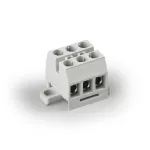 Złączka kompaktowa Cu 6 mm², 3-torowa z ochroną przewodu