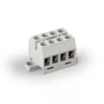 Złączka kompaktowa Cu 6 mm², 4-torowa z ochroną przewodu
